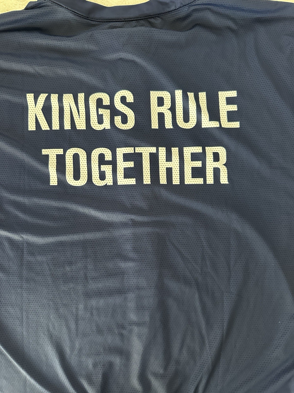 KRT Kings Rule Together Cycling Shirt Yellow/Navy/Red Sz 4XL