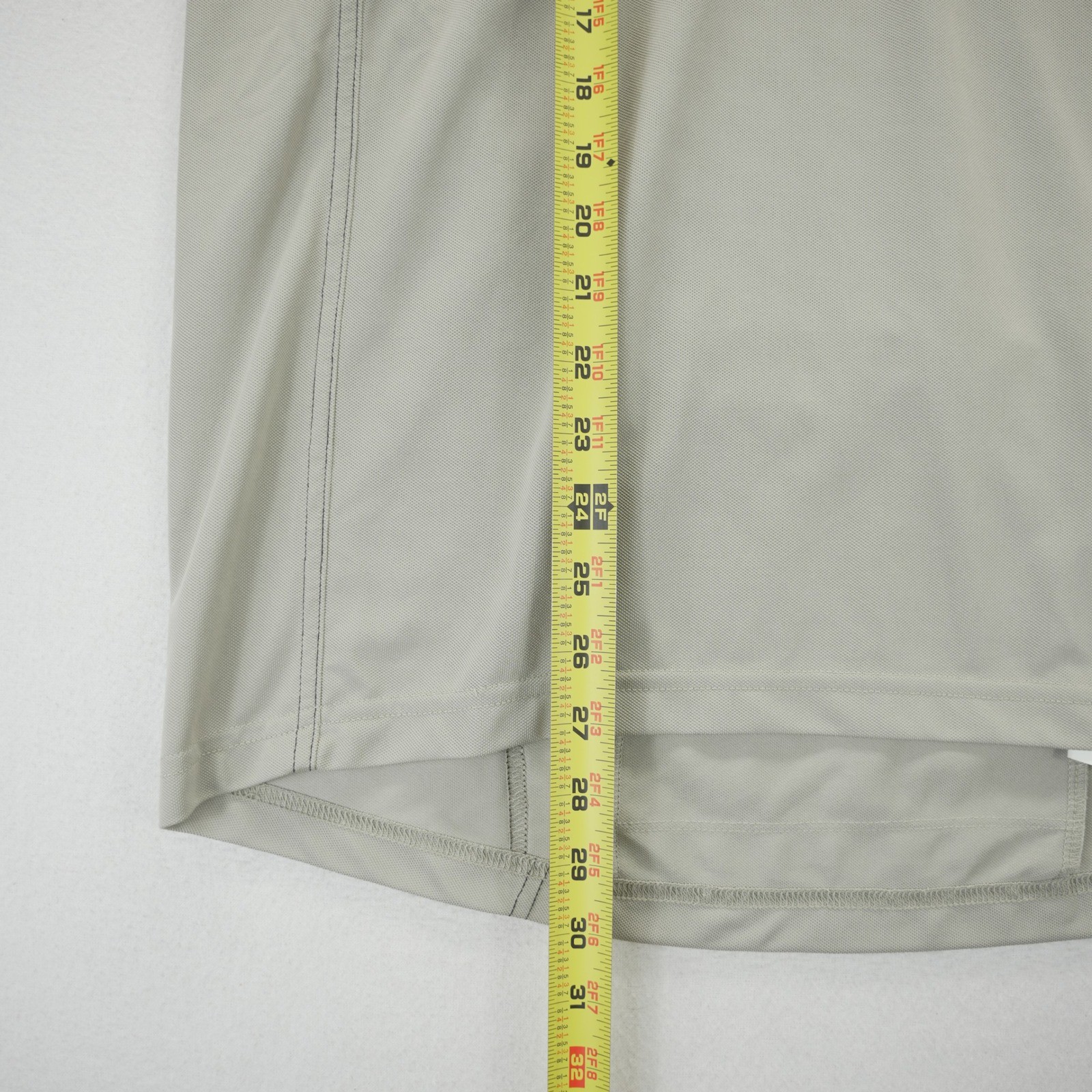 Fox Racing Mens Medium Grey Tan Beige Quarter Zip MTB Cycling Jersey Shirt