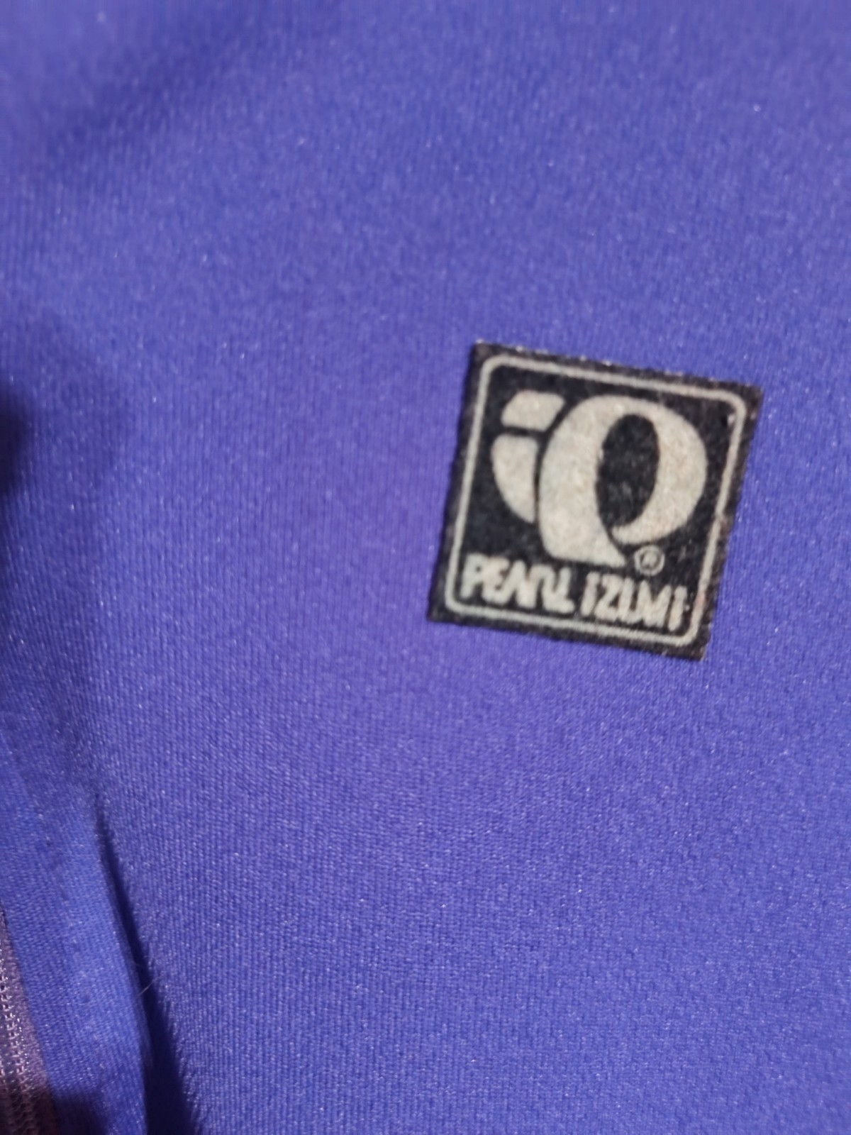 PEARL IZUMI Size L Womens Purple1/2 Zip Stand Collar Pocket Cycling Pullover