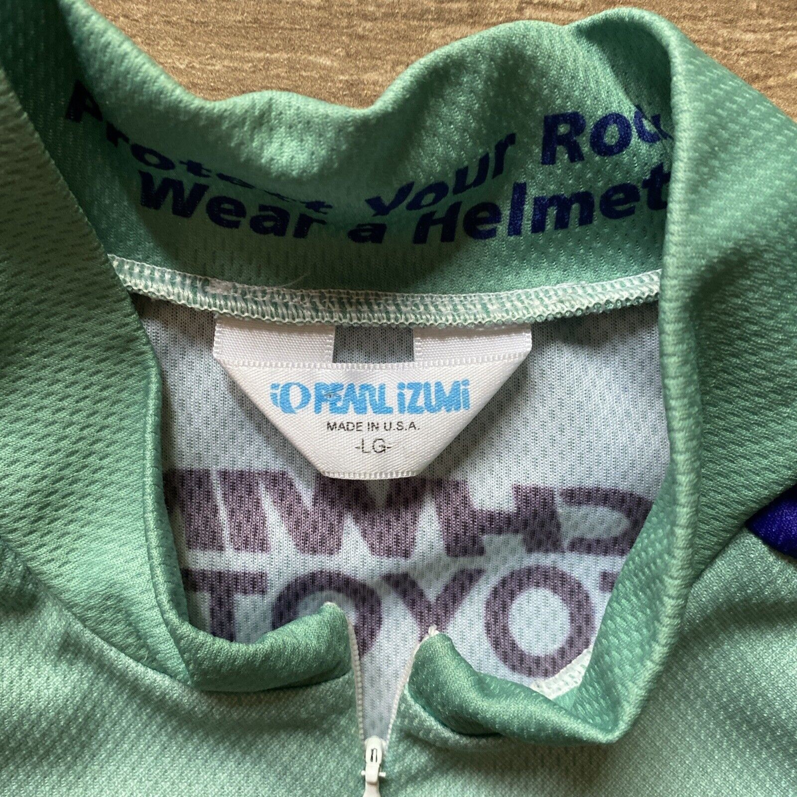 Vintage 90’s Pearl Izumi Elephant Rock Castle Rock CO cycling jersey, Large USA