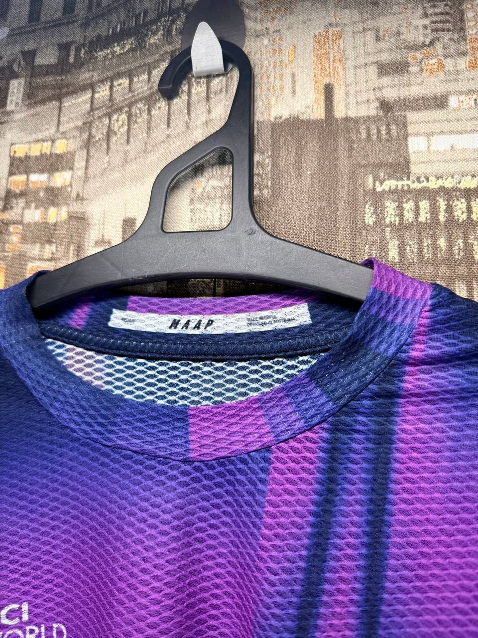 MAAP x Team Jayco AlUla jersey men’s CYCLING Size Medium Aurora Purple