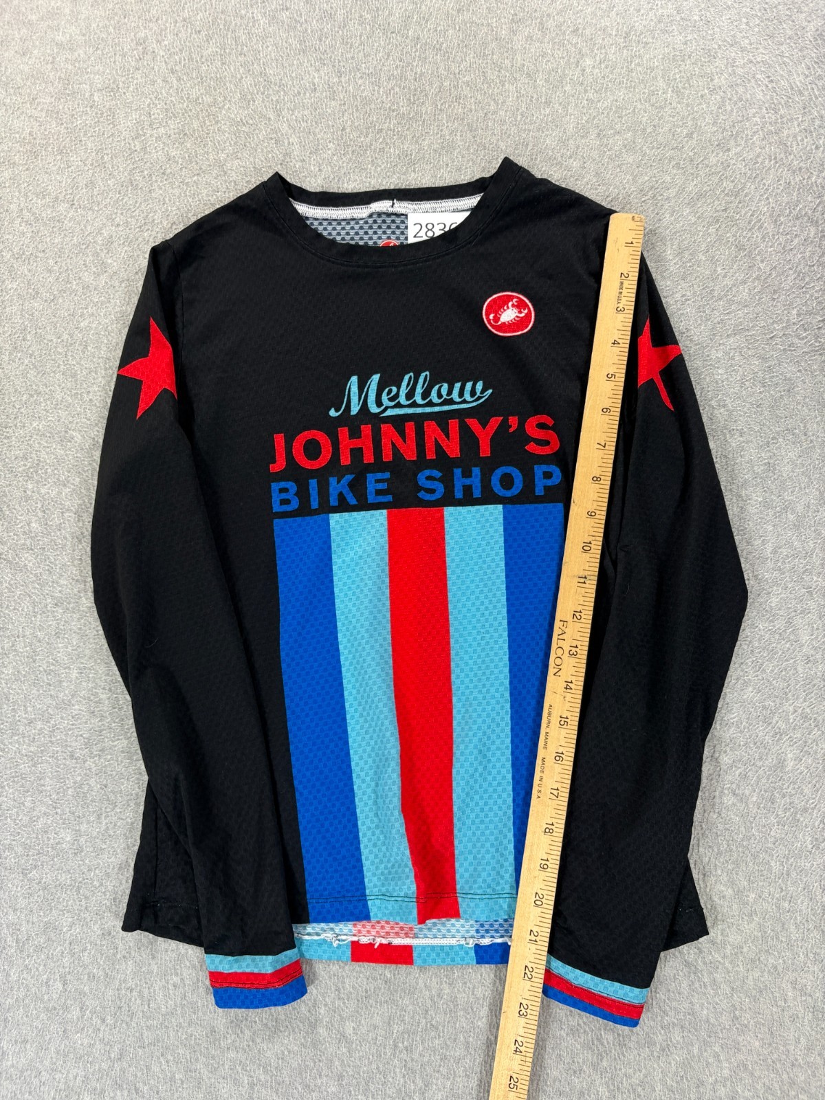 Mellow Johnny’s Bike Shop Long Sleeve Cycling Base Layer Top (Men’s X-Small)