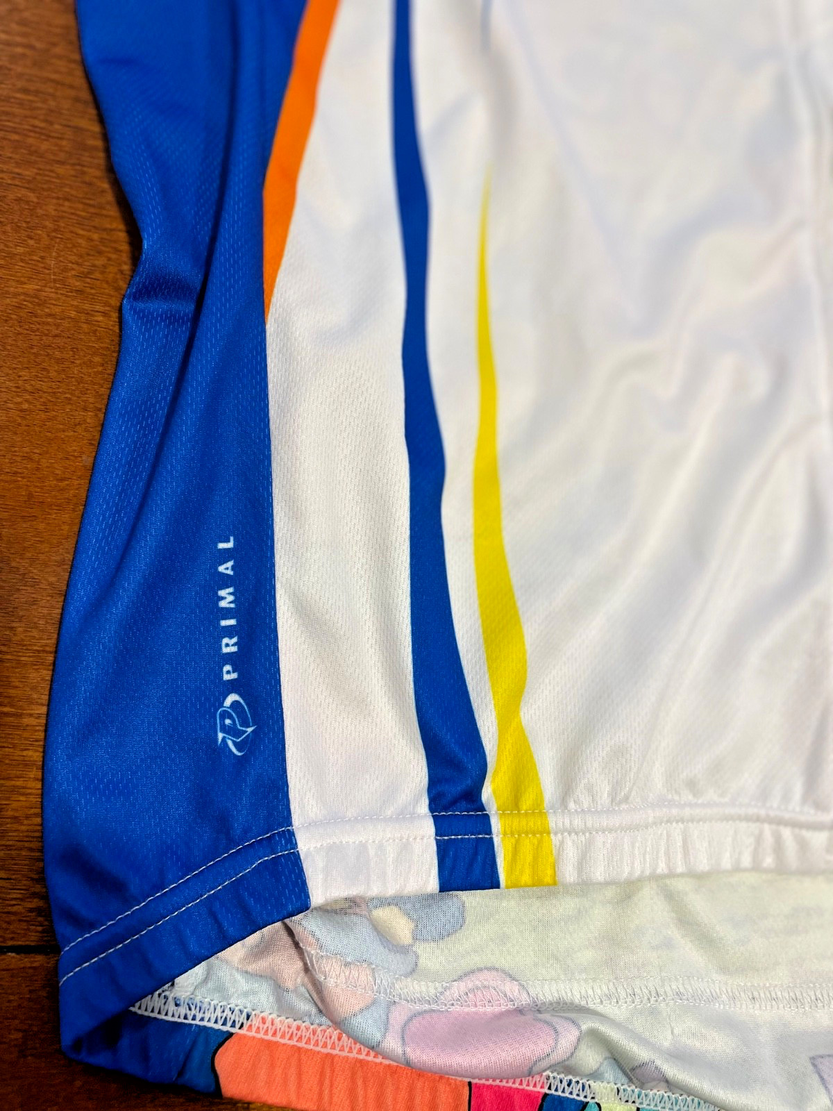 Let’s Ride Bicycle Shop Cycling Jersey Size XL – Colorful Primal 2015