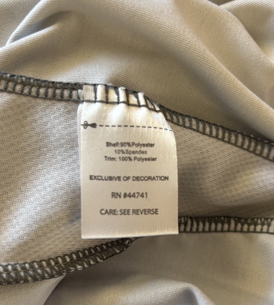 Trayl Bike Wear Cycling Men’s Jersey Size M Black Stripe Gray 1/2 Zip