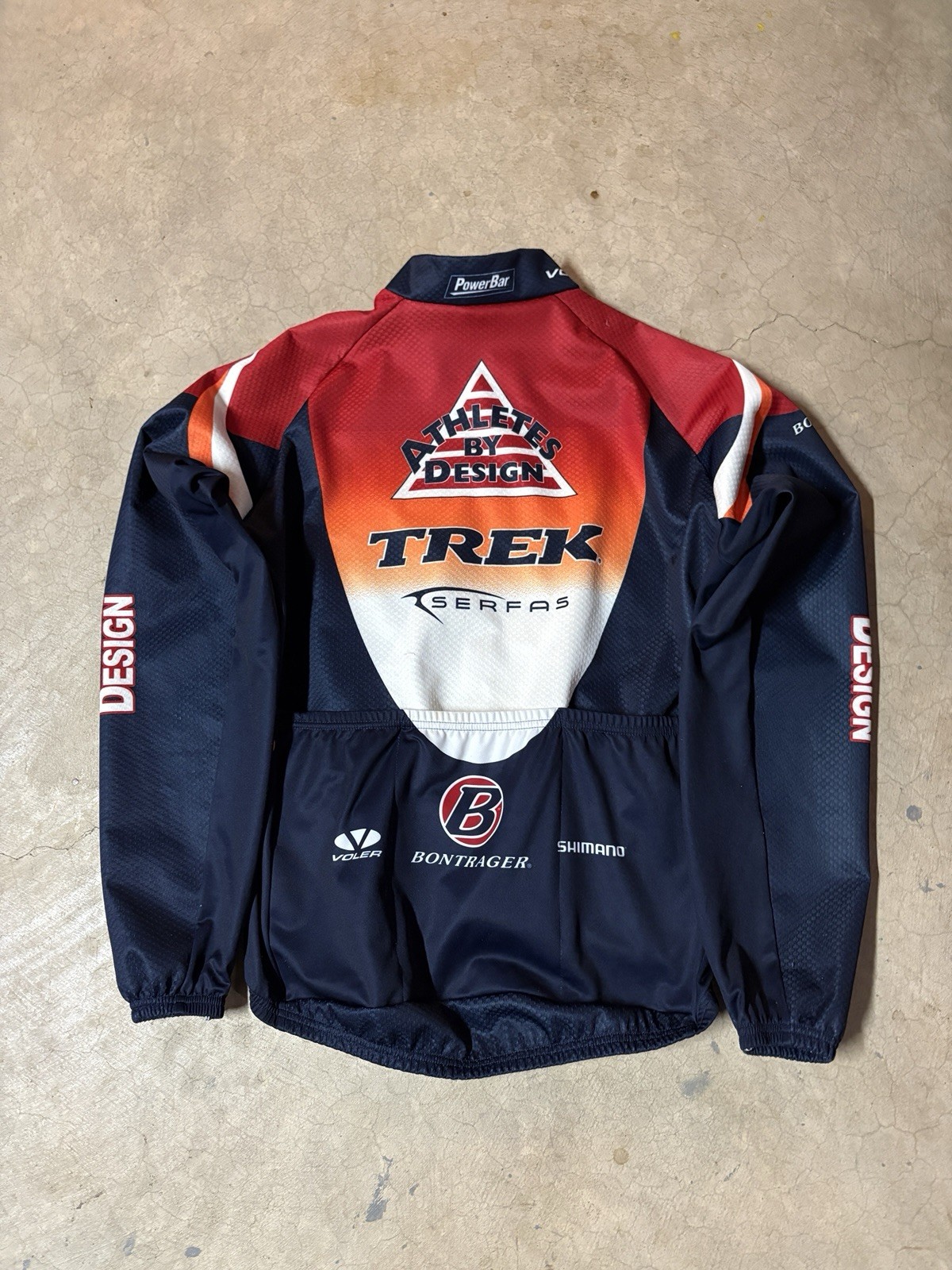 Vintage 90s Voler Bike Cycling Long Sleeve Jacket Made In USA Navy Size XXL