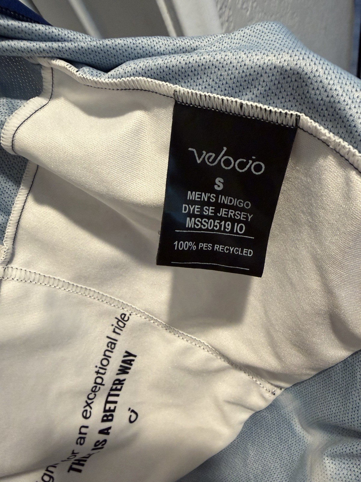 Velocio Indigo Dye SE Cycling Jersey, Men’s S