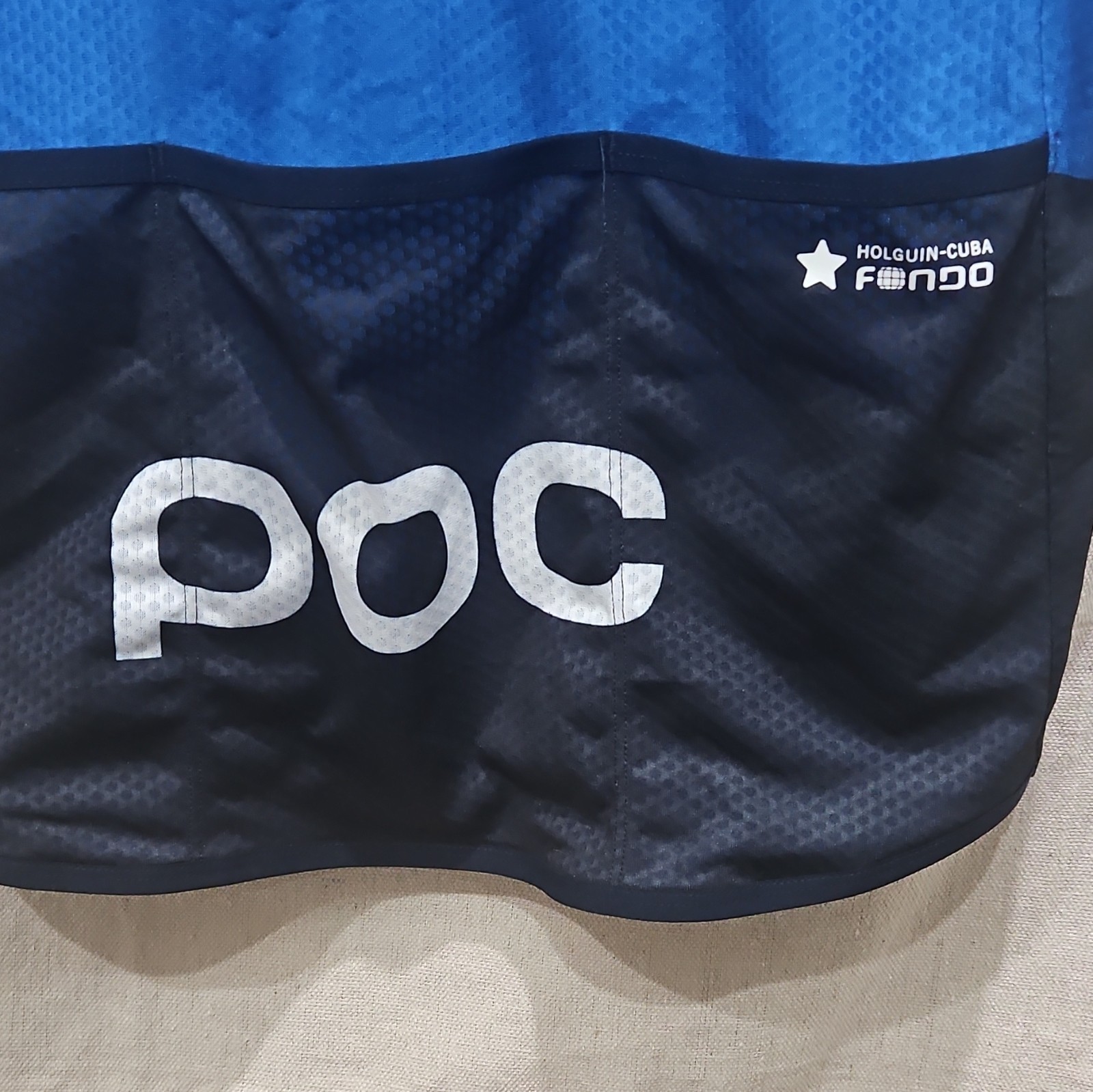 POC Fondo Light Full Zip Cycling Jersey Short Sleeve Women’s XXL Blue/Black NWT