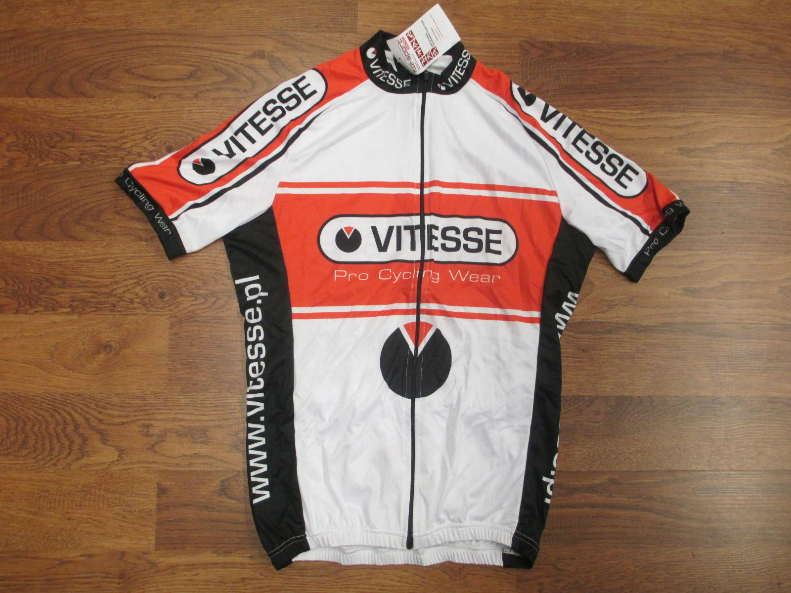 VITESSE PRO CYCLING WEAR SHORT SLEEVE FULL ZIPPER SPEEDLINE JERSEY MENS 6