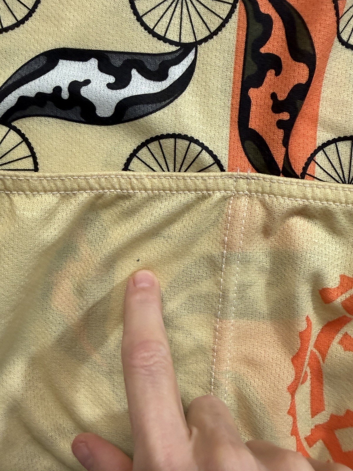 VTG Cannondale Cycling Jersey XLarge XL USA Pockets Biking 90’s Print Jungle