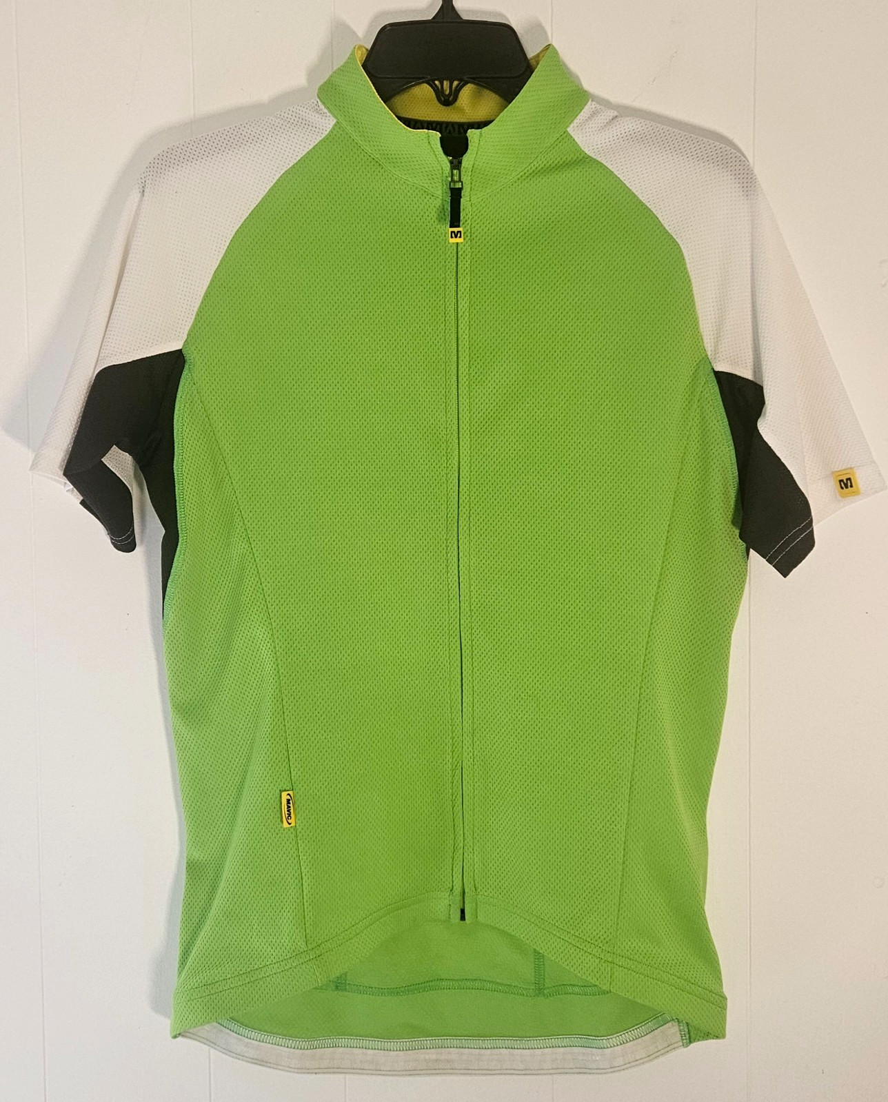 Mavic Ride Better Cycling Jersey Lime Green Multicolor Size Small
