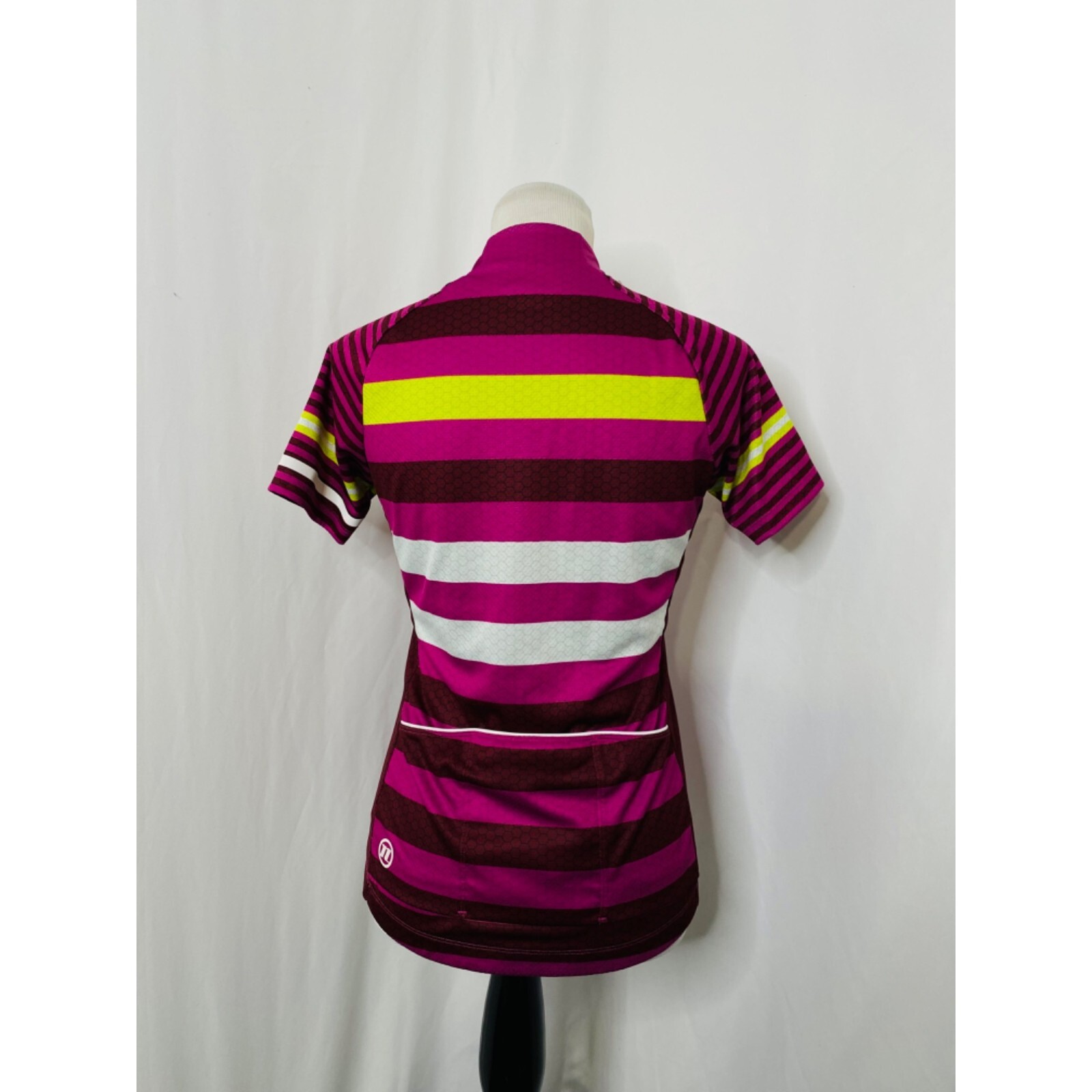 Novara Cycling Jersey Womans Small Multicolor Short Sleeve High Neck
