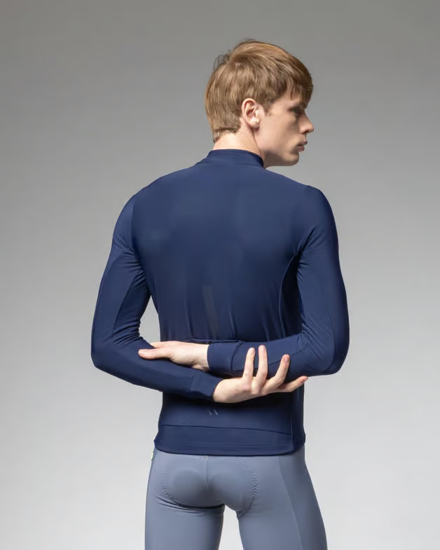 ALE PRAGMA FONDO 3.0 LONG SLEEVE CYCLING JERSEY – WINTER THERMAL –SILICONE WAIST