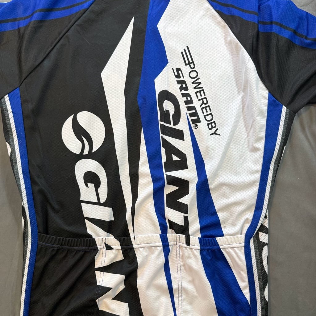 American Sport Giant Bicycles Powered by SRAM Men’s Cycling Jersey, XL