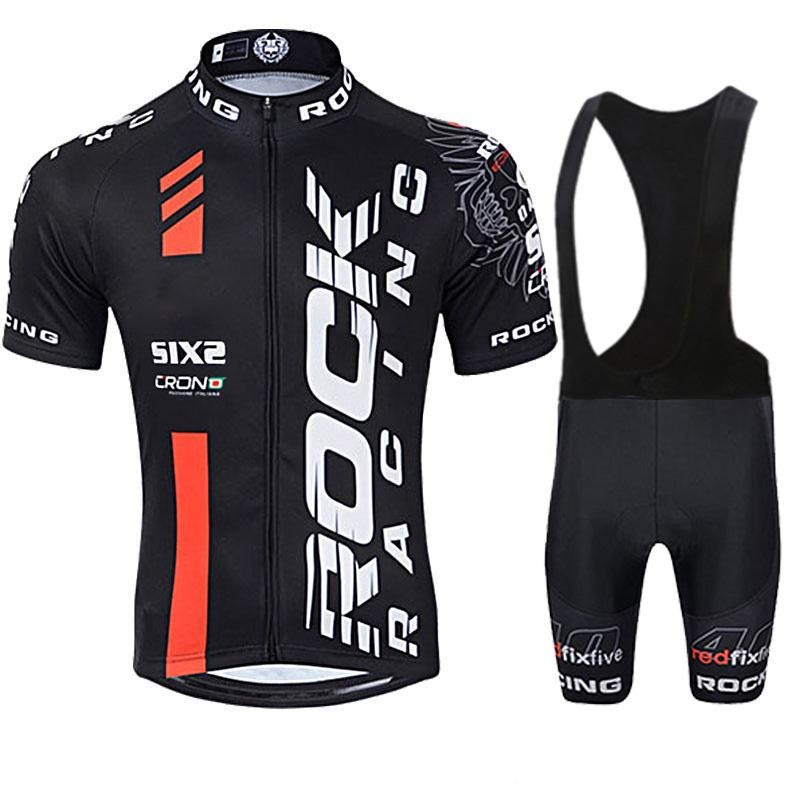 RockBros Summer Racing Cycling Jersey Set Men MTB Mountain Bike Bicycle Wear