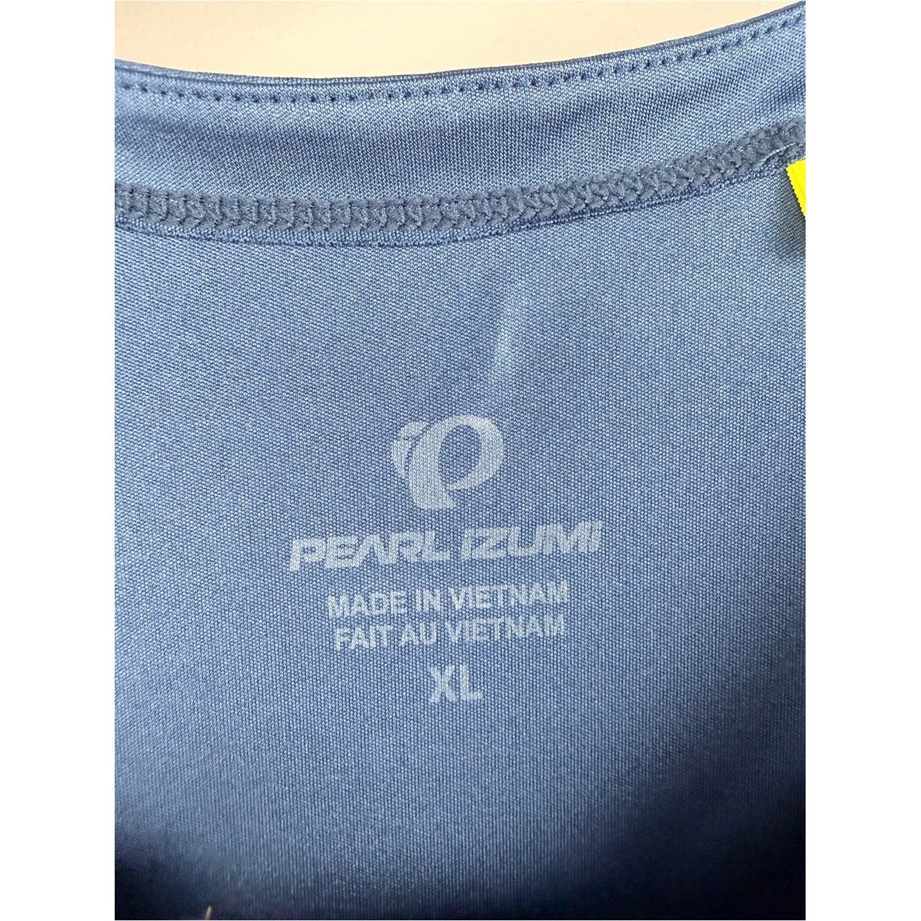 Pearl Izumi Elite Tri Singlet Men’s XL Blue 1/2 Zip Sleeveless Cycling Jersey