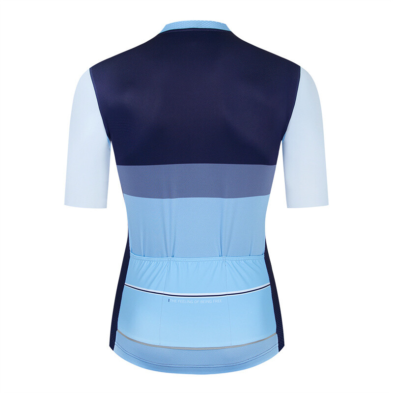 PRENDI Men Cycling Jersey Short Sleeve Laser Cut Summer Bike Clothing Breathable