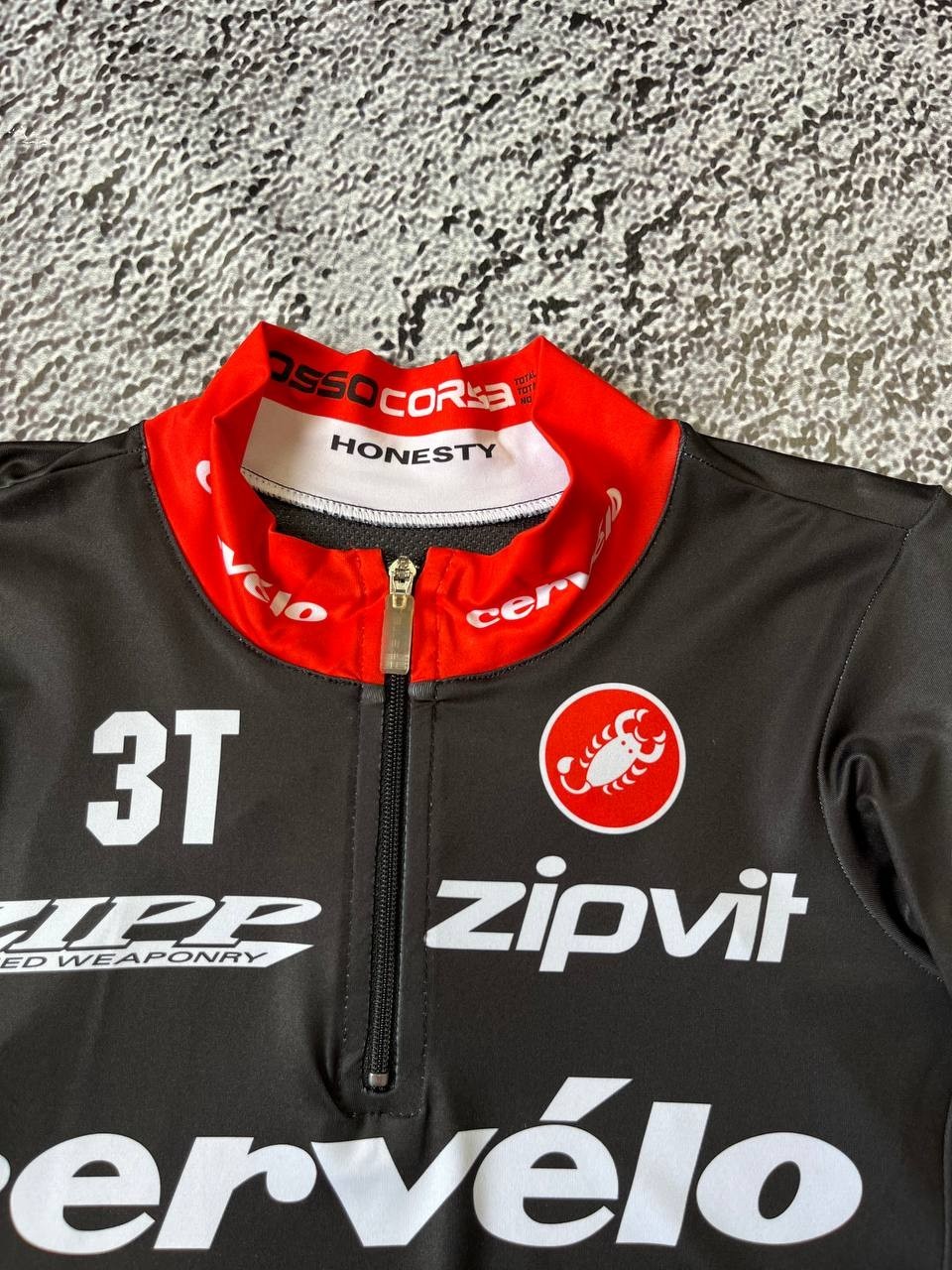 Castelli Cervélo Zipvit Team Cycling Jersey Men’s Size S