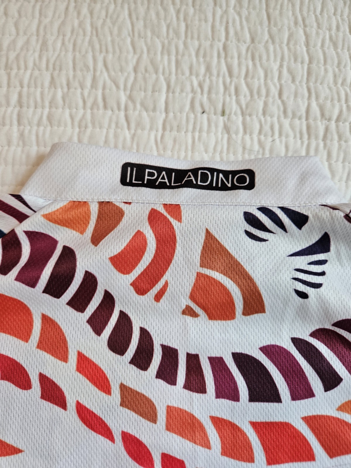 NWT ILPALADINO Women’s Cycling Jersey Quick Dry, Vent Stitch, Floral Design Sz L
