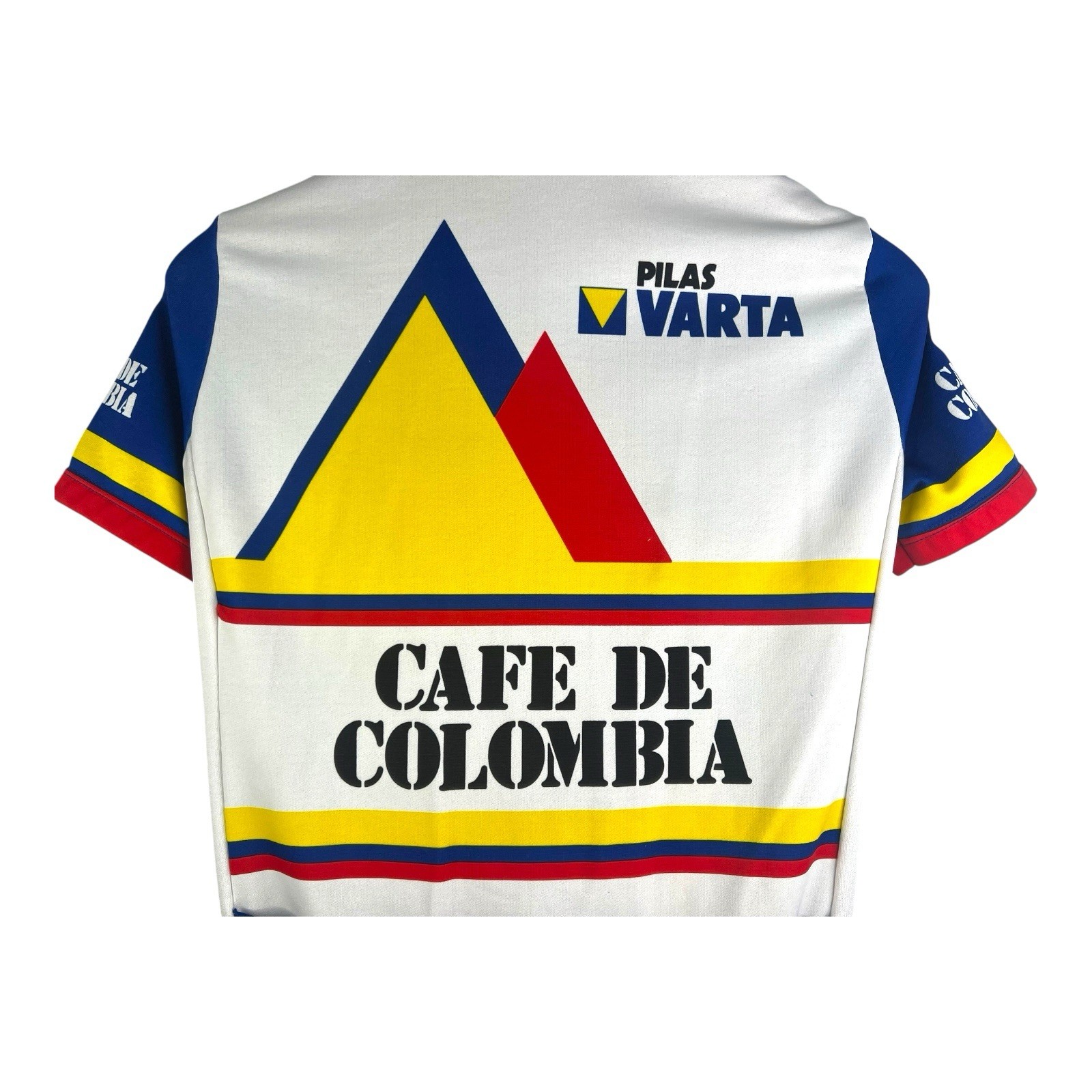 VTG Café de Colombia Cycling Jersey 100% Polyester Made In Italy