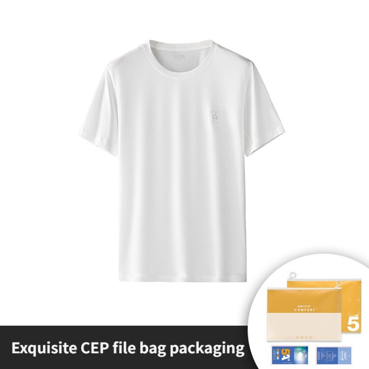 Men’s Summer Short Sleeve Antibacterial Loose Casual Outdoor Breathable T-Shirt
