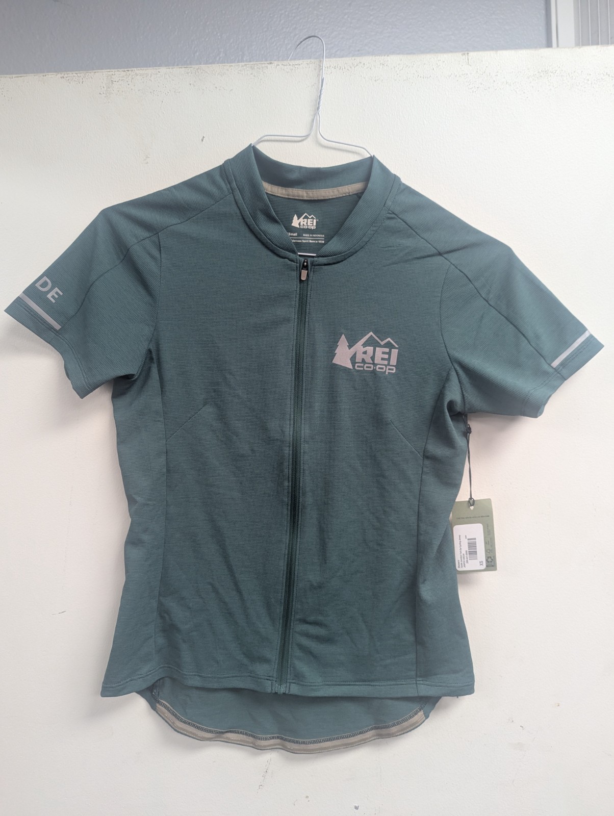 REI Co-op Guide Women’s NEW Full Zip Cycling Jersey Green XS