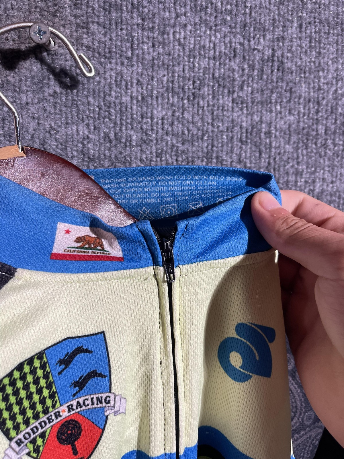 Champion System Cycling Jersey Mens XL Multicolor North Border Zip Pockets