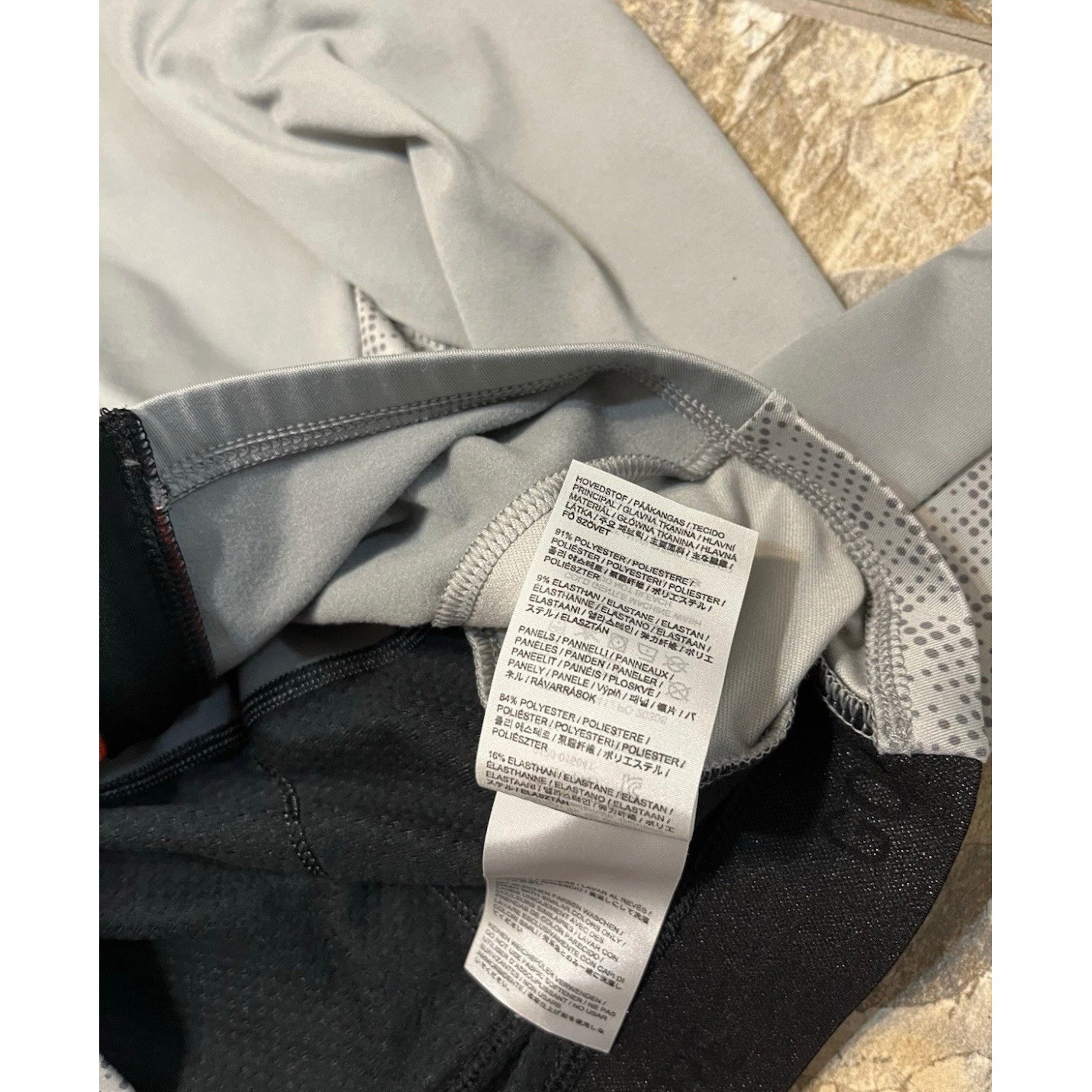 Gore Wear Cycling Jersey Mens Medium Gray Full Zip Long Sleeve