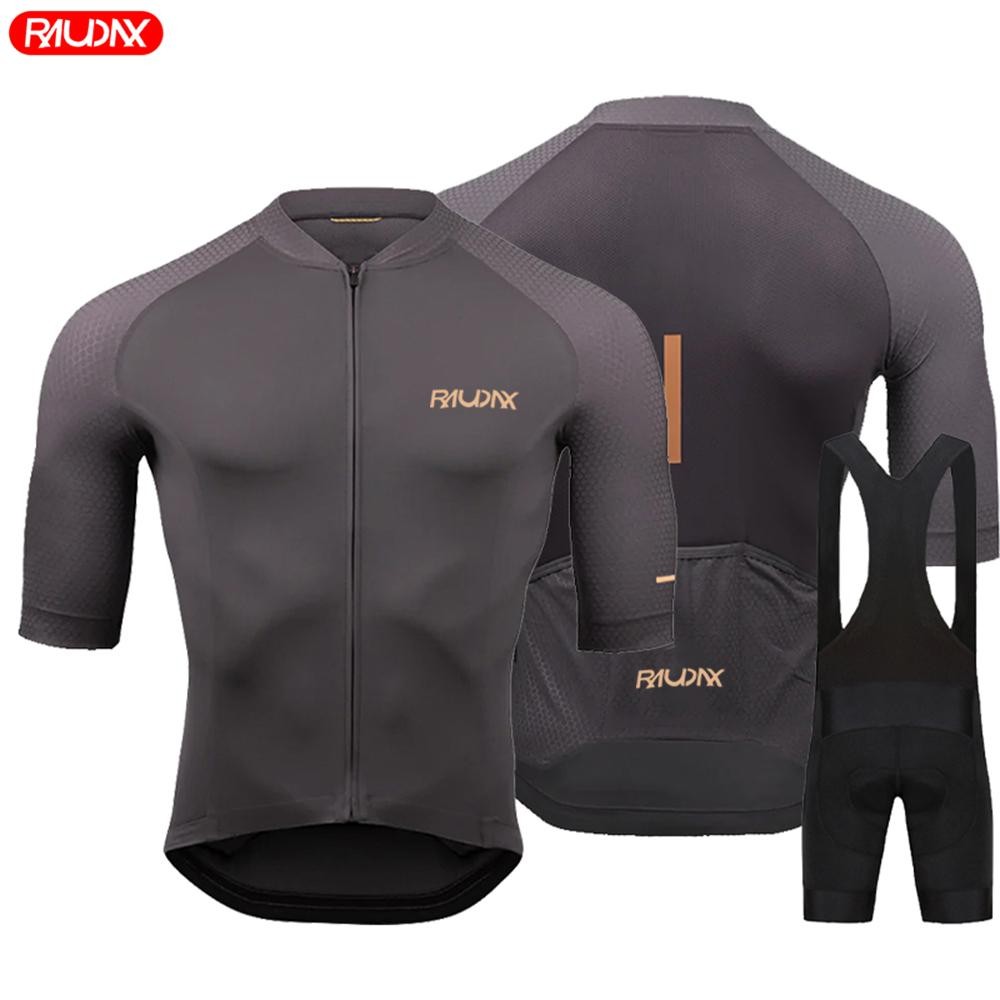 Youth 2025 Men’s Summer Cycling Jersey Set Short Sleeve MTB Bike Clothing