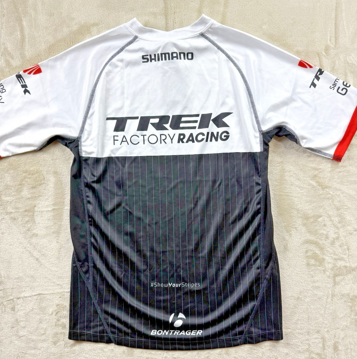 NWT Trek Factory Racing Men’s Feedzone Tech Tee Size XS Bontrager Shimano