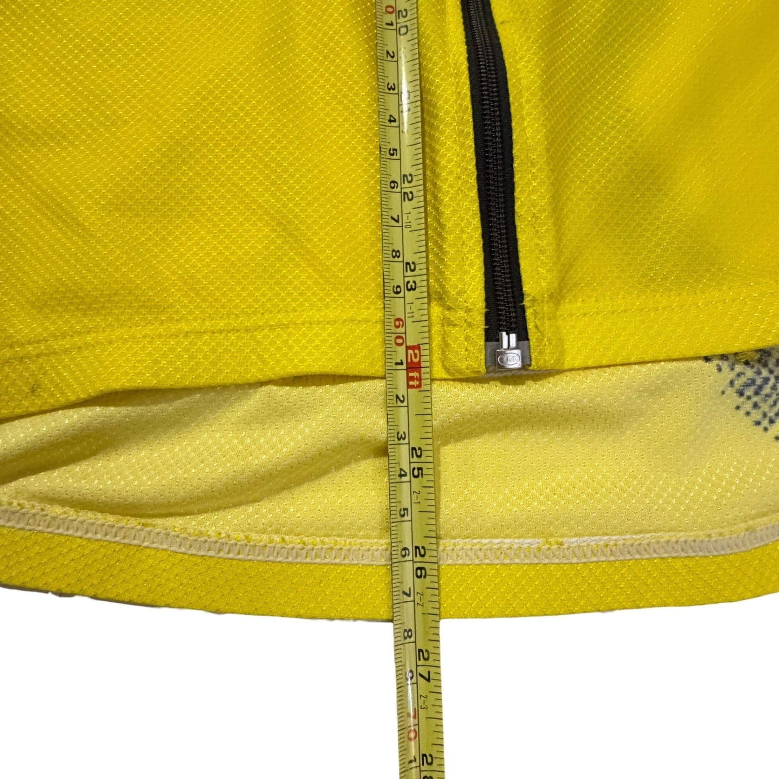 Louis Garneau Mens The Bicycle Store OBRU Cycling Jersey Yellow Black Size XXL
