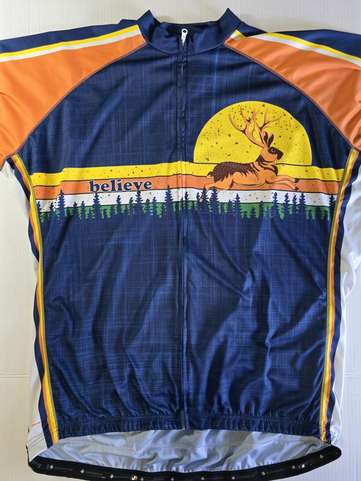 JACKALOPE MEN’S CYCLING JERSEY peak 1 Sports size 5xl NWOT
