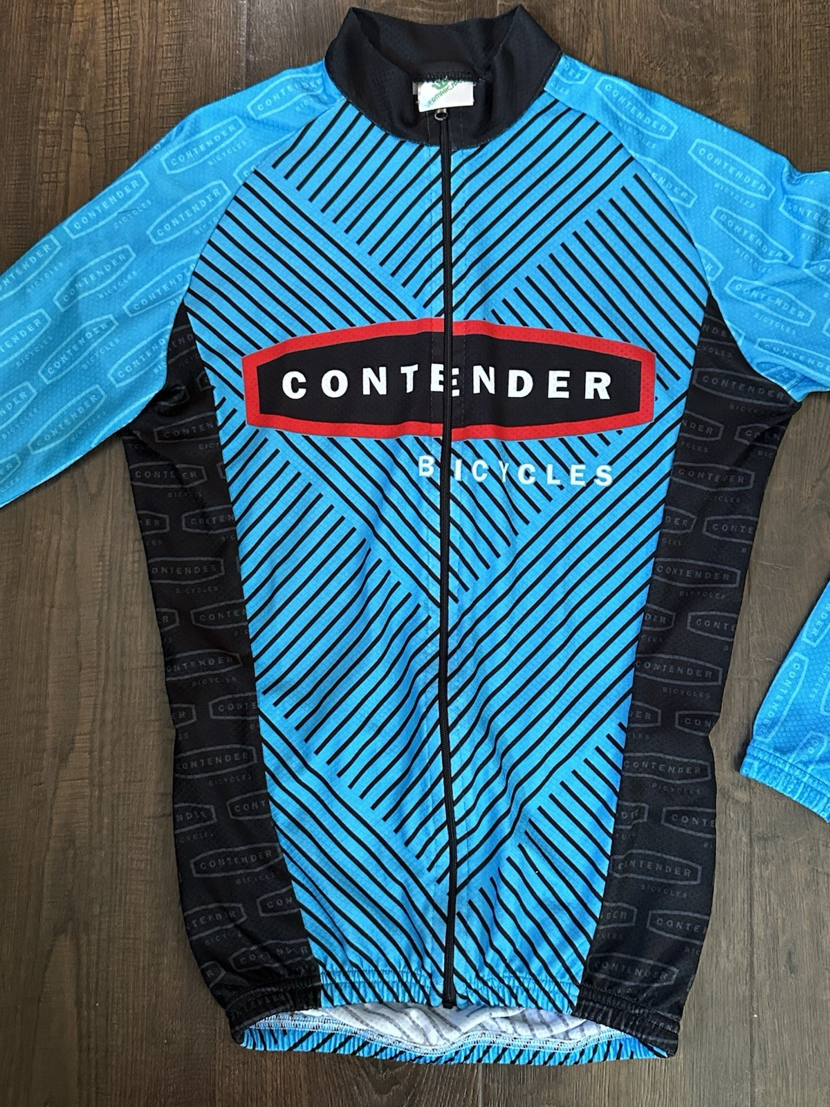 Two Mens Vermarc Cycling Jersey’s Men’s XXS Blue Full Zip Contender Bicycles