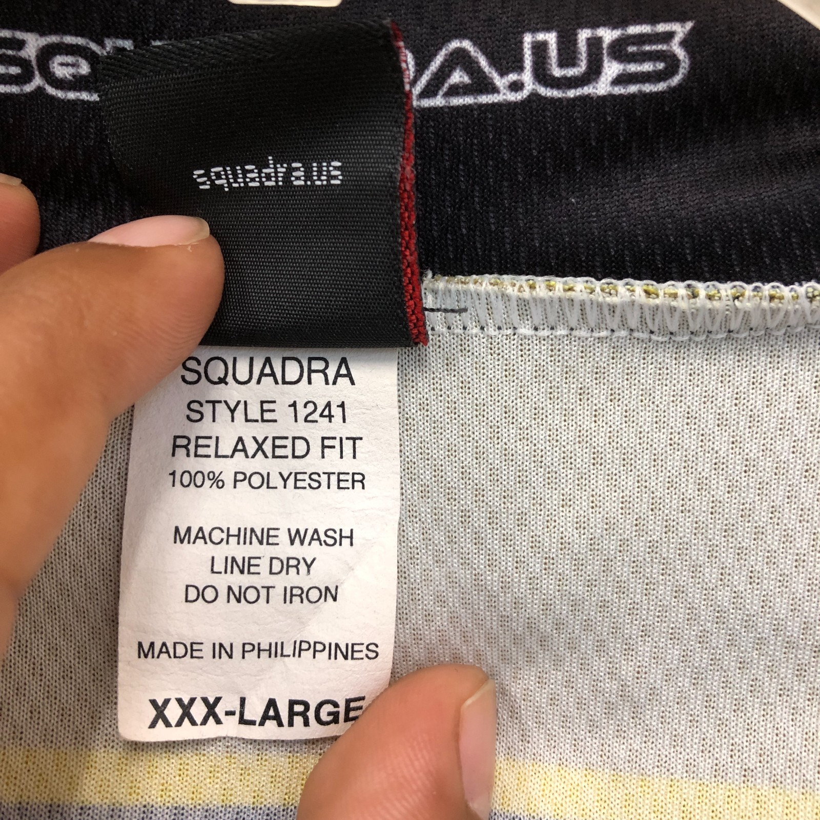 Squadra Qualcomm Cycling Jersey 3XL Adult Brown Relaxed Fit Full Zip Mens XXXL