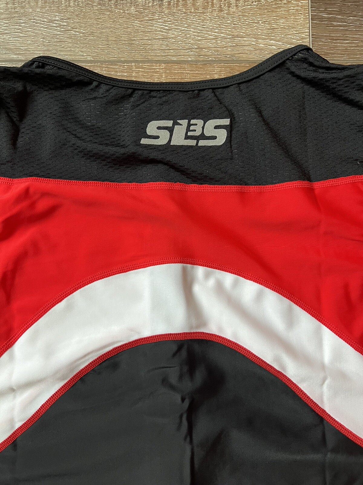 SLS3 Men’s Triathlon Top /Sleeveless Bike Jersey /Full Zipper/Men’s Large