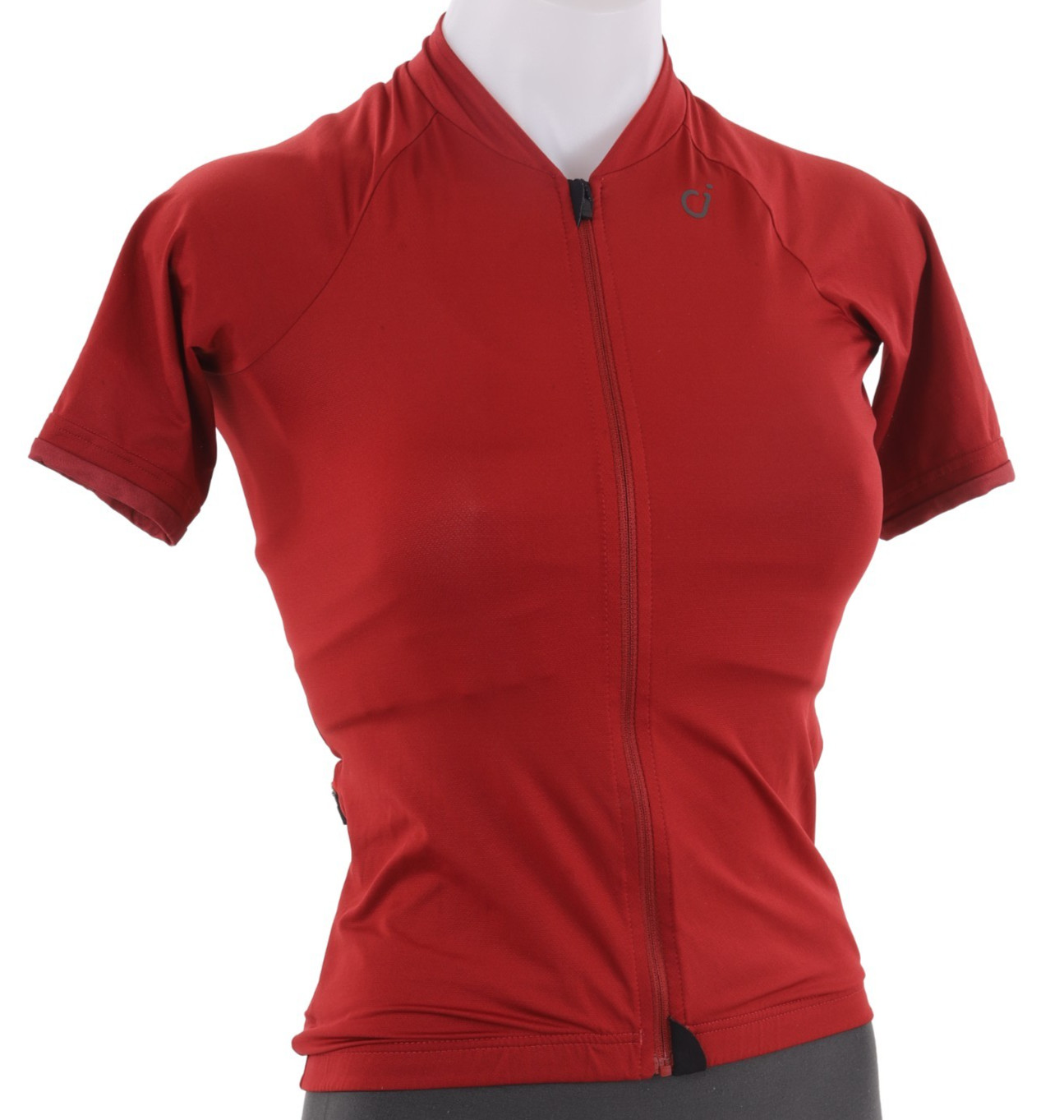 Velocio Signature Short Sleeve Cycling Jersey Women XS RED Road Gravel Race Fit