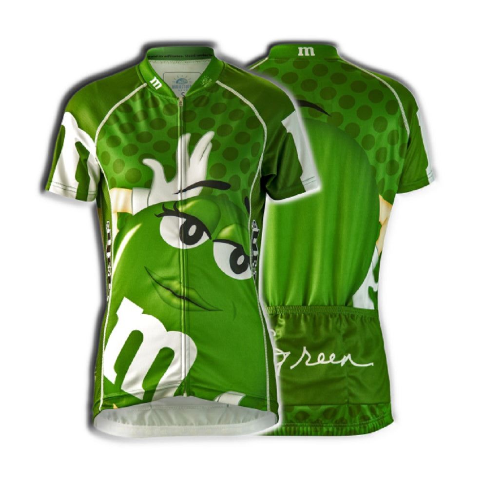 M&M’s Signature Women’s Cycling Jersey – Green – X-Large – 50% OFF!