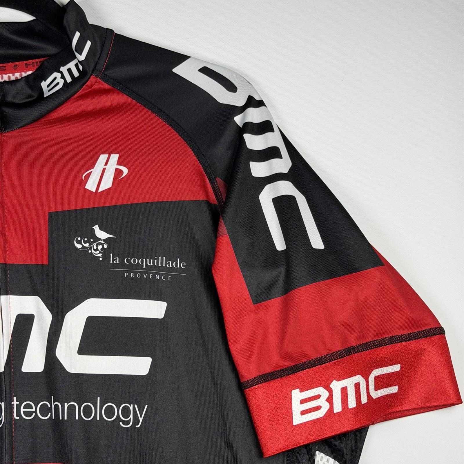 Hincapie BMC Racing Team UCI World Tour Men Cycling Jersey 2XL Full Zip