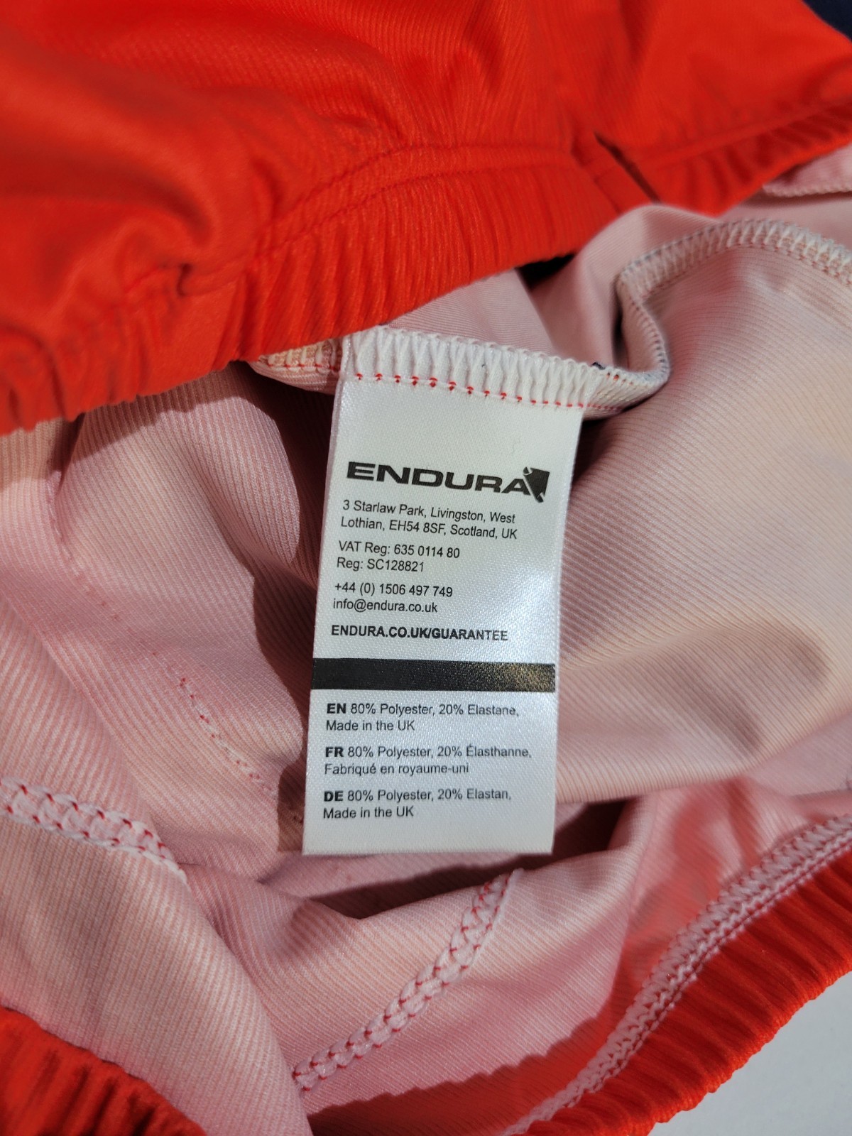 NEW Endura Cervelo Race Cycling Jersey Women’s Size Small Full Zip Red Blue UK