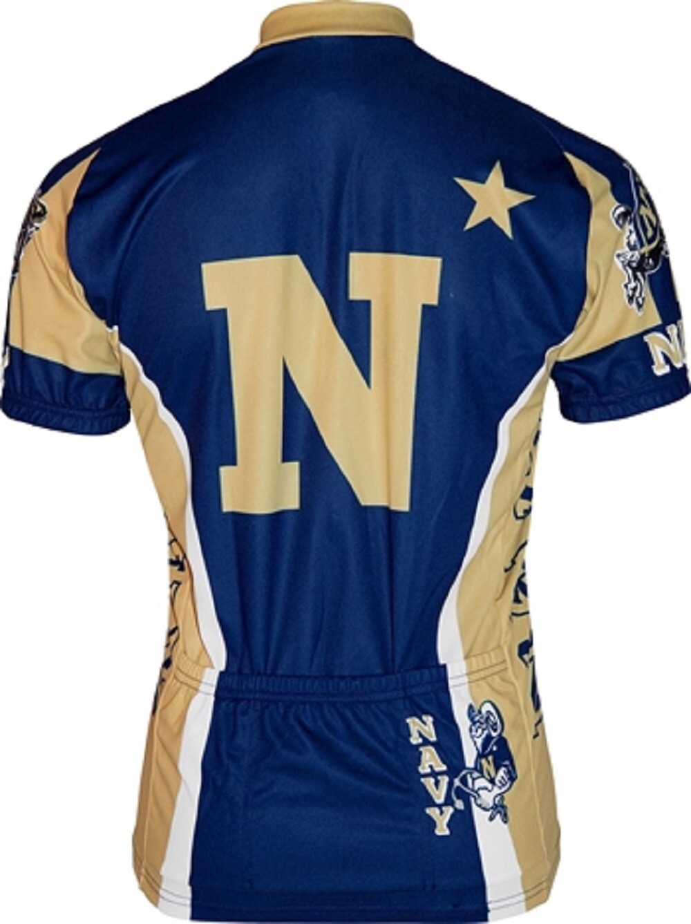 US Navy Midshipmen Men’s Cycling Jersey (S, M, L, XL, 2XL, 3XL)