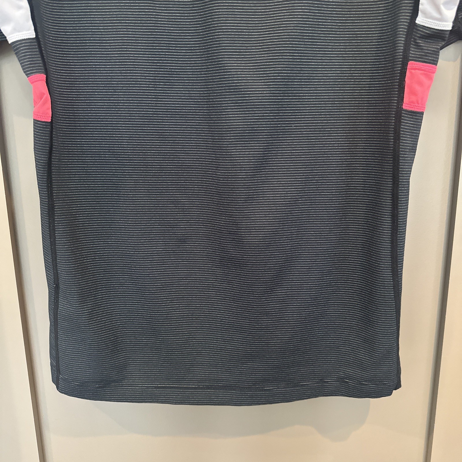 Rapha Men’s Brevet Base Layer Black Grey Stripe XXL Used Excellent