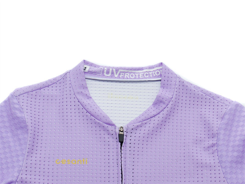 CESANTI Women Cycling Jersey Summer Non-slip Band Pro Bike Clothing