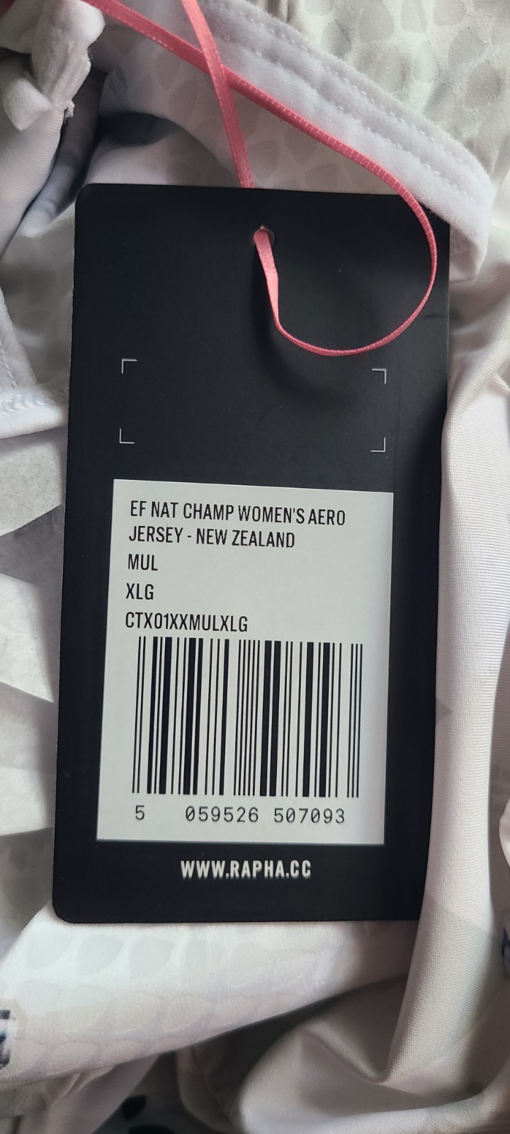 RAPHA EF OATLY – 2025 KIM CADZOW NZ NAT CHAMP – PRO TEAM AERO SS JERSEY