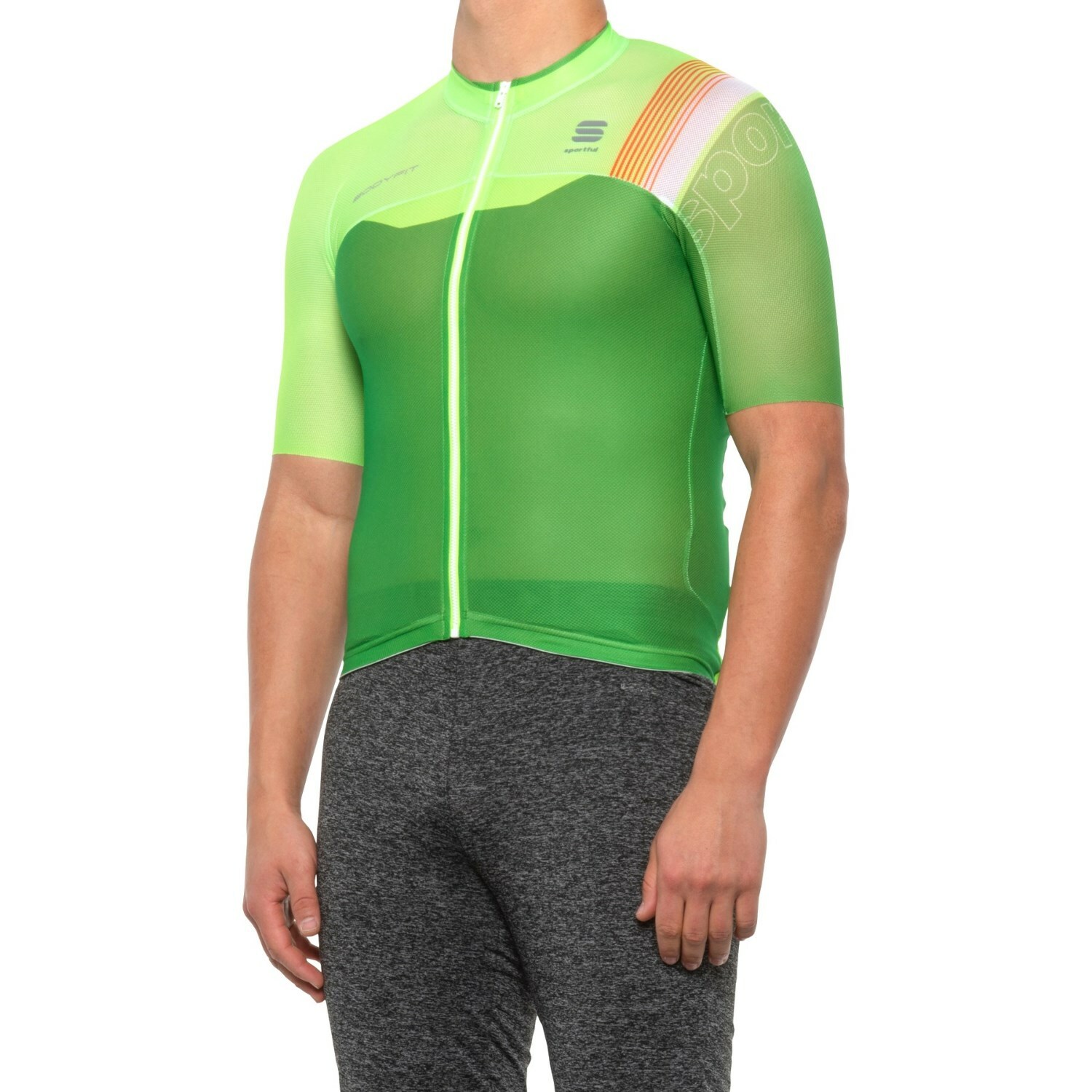 Sportful BodyFit Pro Race Cycling Jersey Full Zip Short Sleeve Men’s Size L