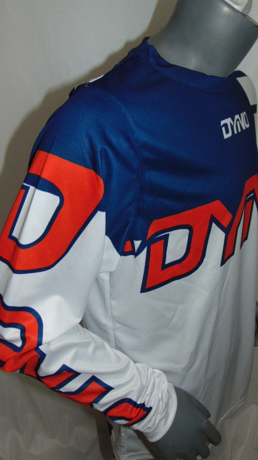 OLD SCHOOL BIKE JERSEY CLASSIC BMX JERSEY BIKE SHIRT DYNO RED BLUE XL RACE COOL