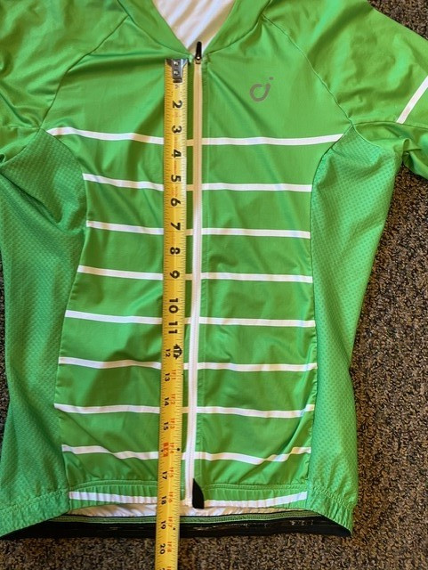 Velocio Mens Full Zip Short Sleeve Cycling Jersey Size Medium. Pre-owned.