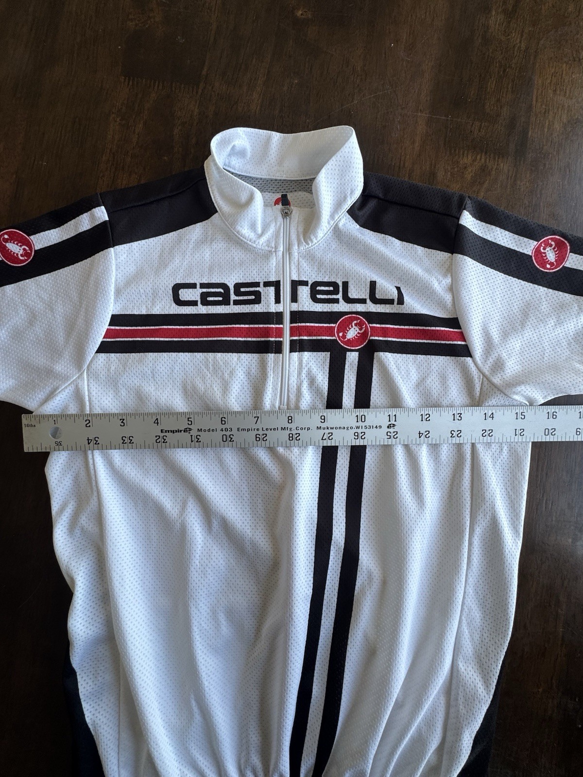 Castelli Short Sleeve Cycling Jersey Boys size L bike jersey