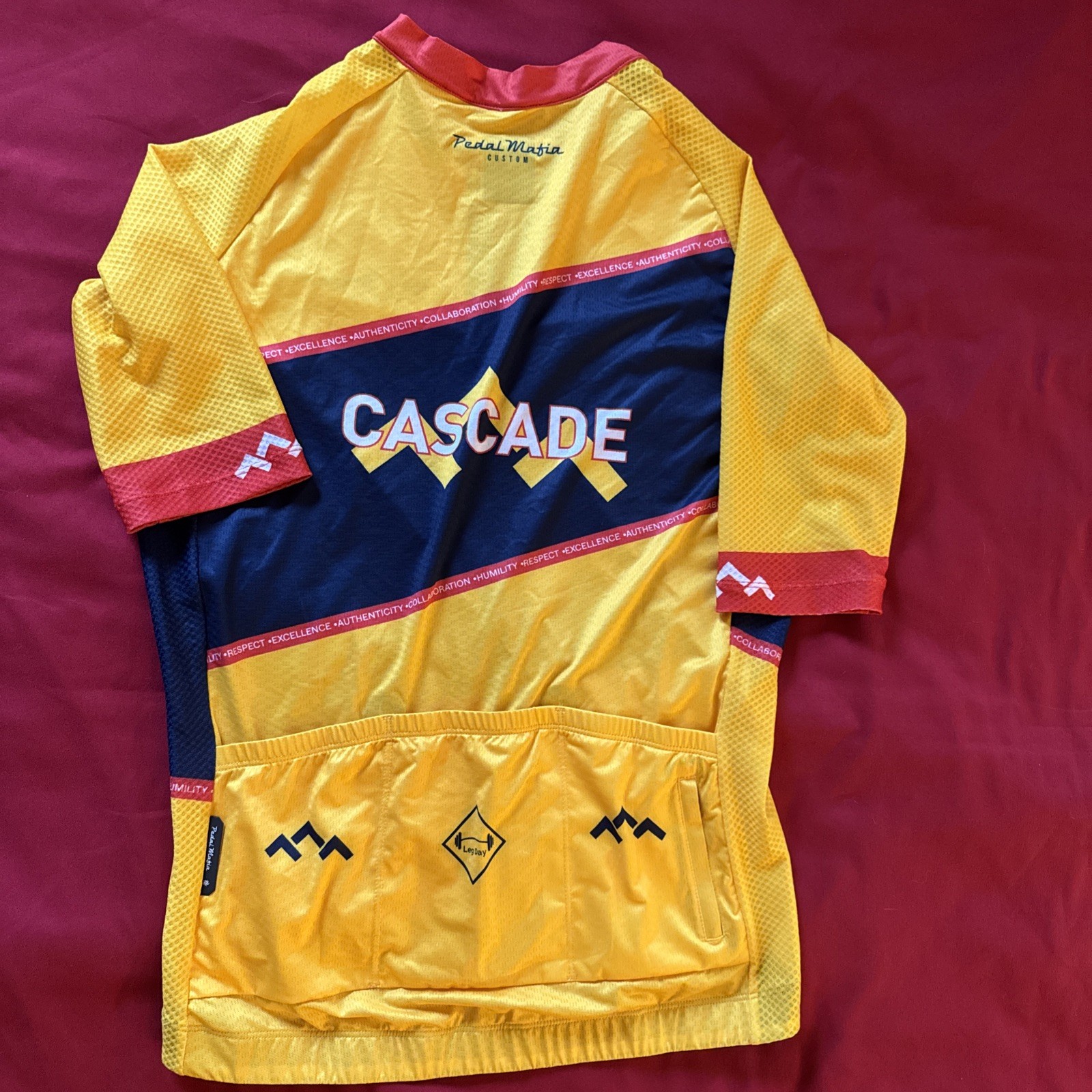 Pedal Mafia “Cascade” Custom Pro Cycling Jersey – Men’s Medium