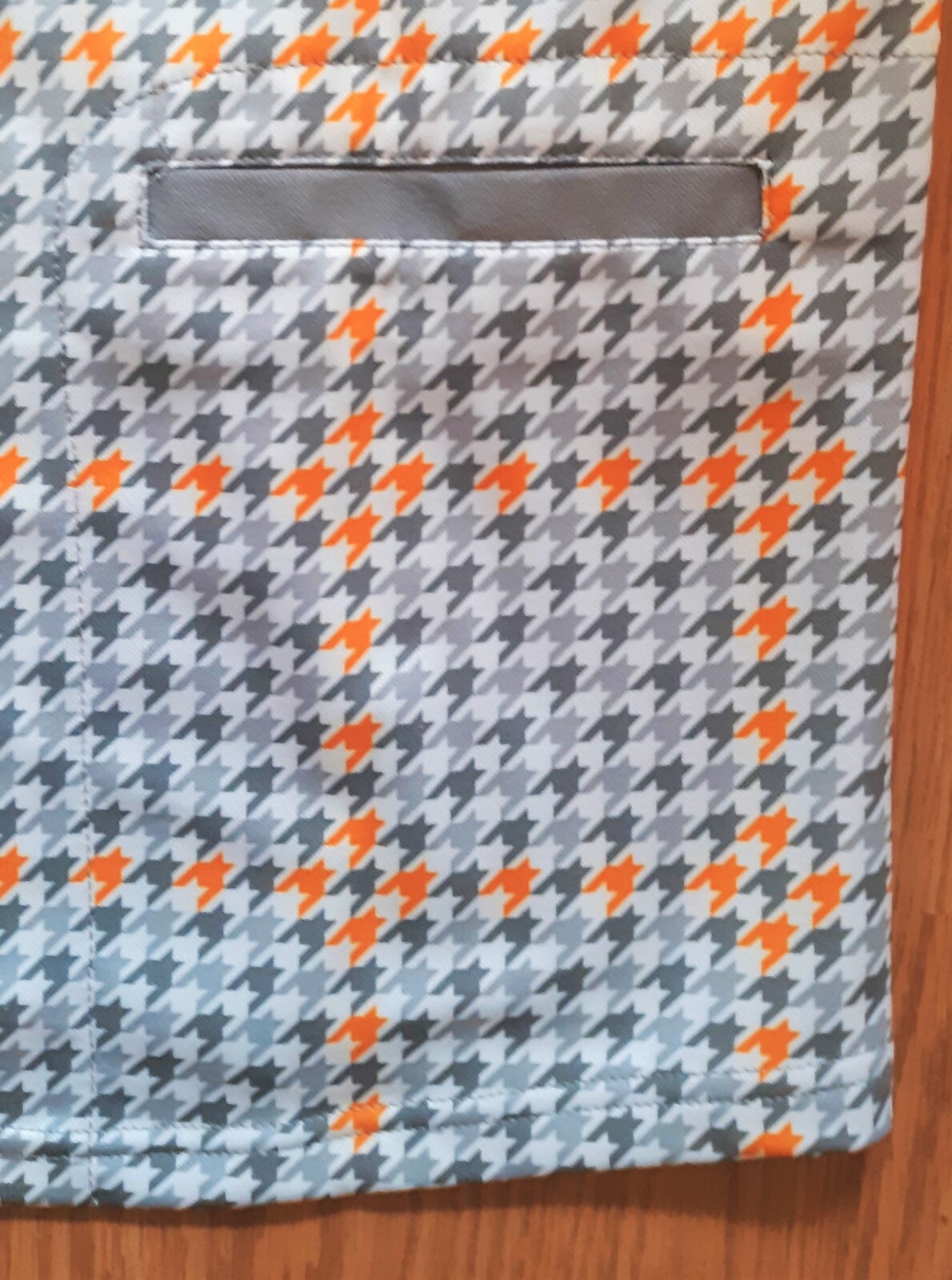 ixspa (Size X-Large) Mens Hound Tooth Check Polo Cycling Shirt. Brand New!