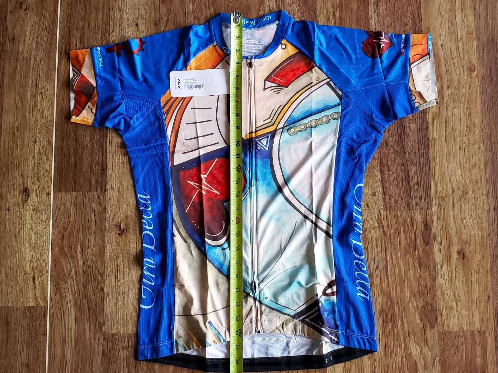 NEW Louis Garneau Giro Bella Women Bike Cycling Jersey – L Large – Short Sleeve