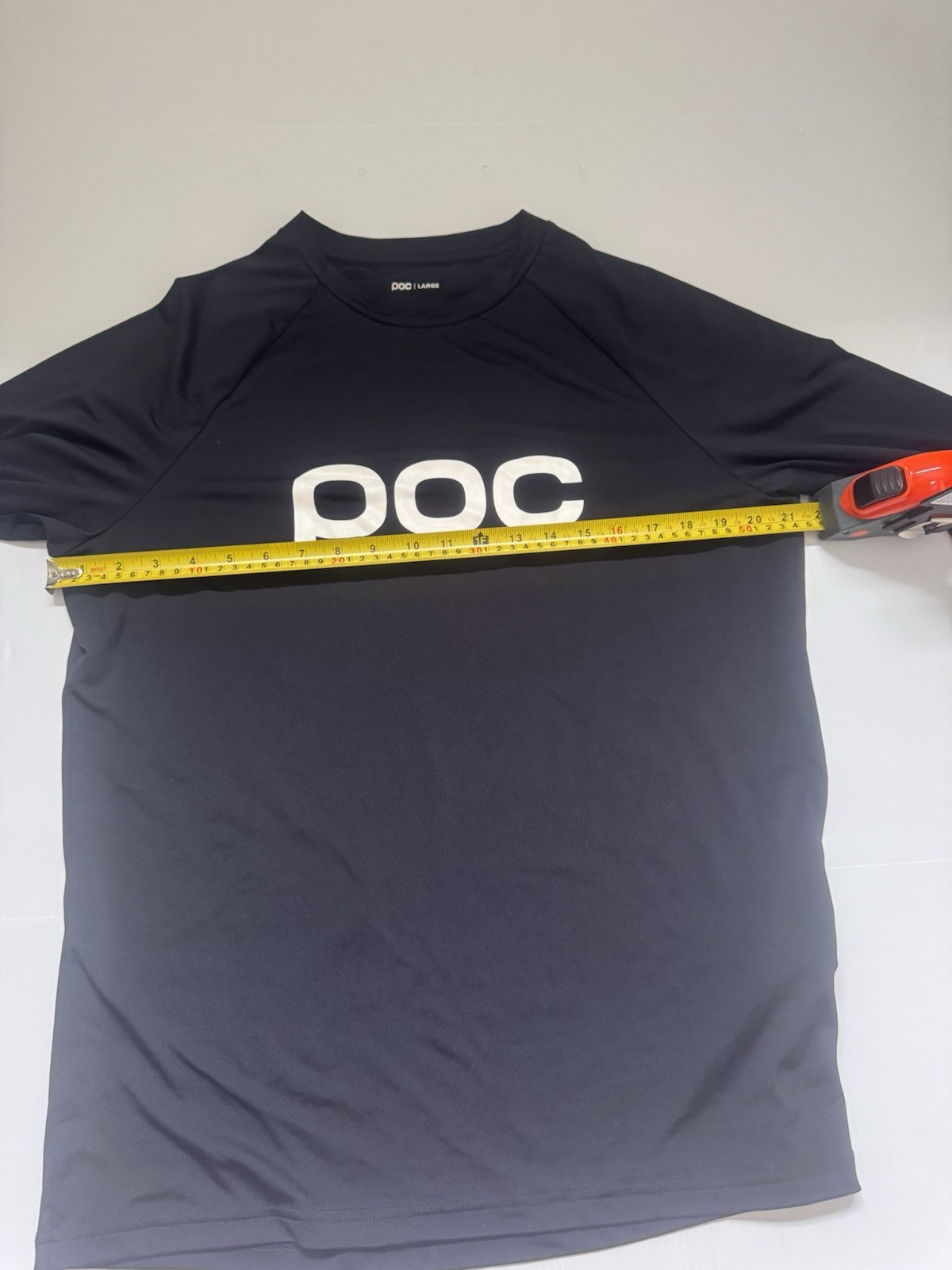 POC Men’s Large Long Sleeve Cycling Jersey Dark Gray MTB Mountain Bike Shirt